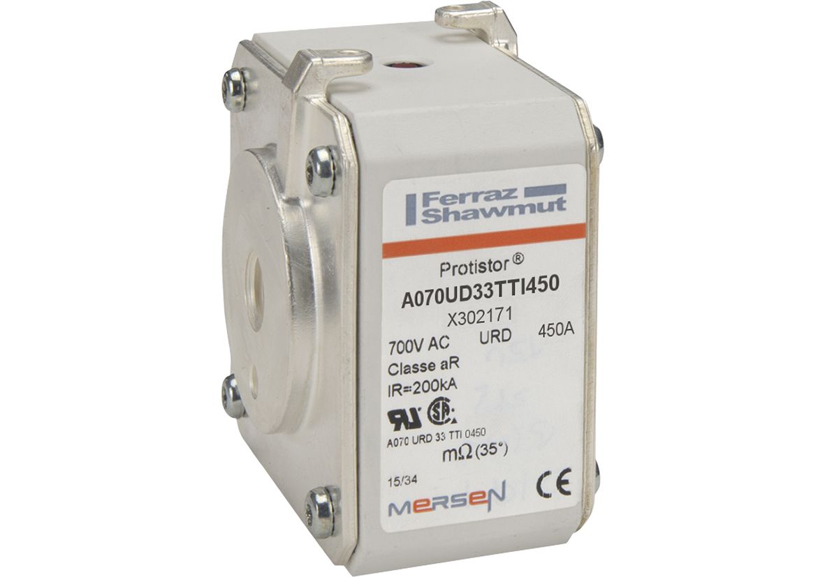 X302171 - PROTISTOR® SB aR, UNC threaded end, TTI, sz.33, 690VAC IEC-700VAC UL, 450A